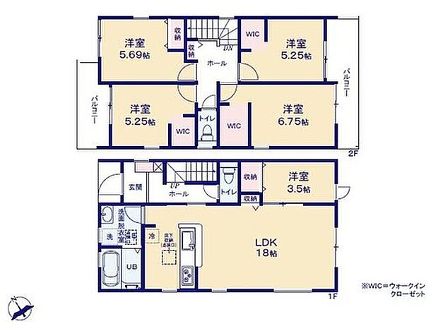 1号棟
価格: 2580万円間取り: 5LDK土地面積: 182.27m2建物面積: 105.17m2