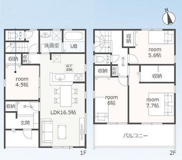 (2号棟)、価格2980万円、4LDK、土地面積218.66m2、建物面積100.61m2