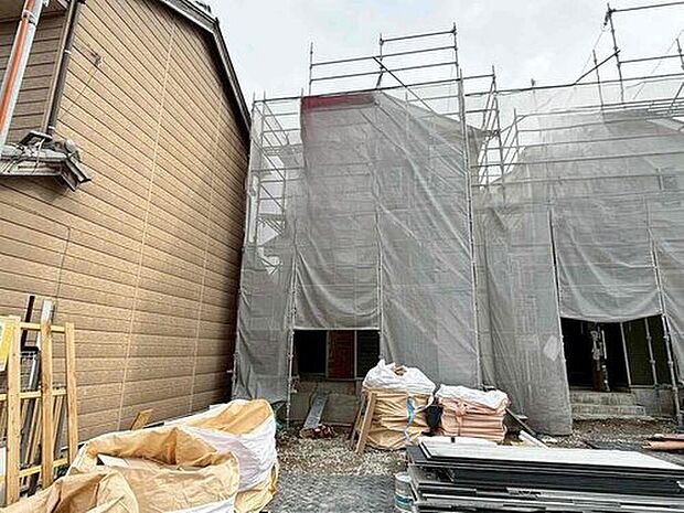 B号棟
建築中のためモデルハウスで構造説明会を開催しております☆設備や構造などご説明いたします！お気軽に０１２０-８８８-９８３までお問い合わせください♪
