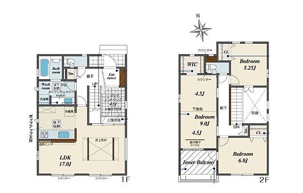 (3号棟)、価格3280万円、4LDK、土地面積122.18m2、建物面積107.22m2