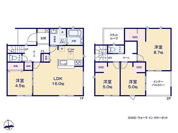 (1号棟)、価格3680万円、4LDK、土地面積167.92m2、建物面積108.37m2