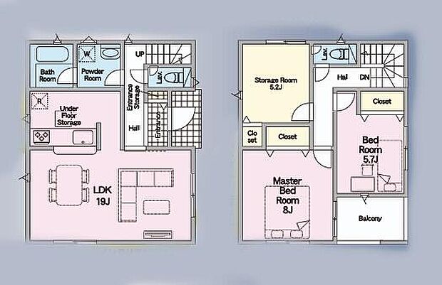 (2号棟)、価格2790万円、2LDK+S、土地面積133.23m2、建物面積89.5m2