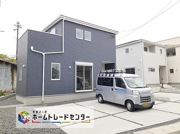 【４号棟　外観写真】飯田グループホールディングス、四日市市智積町４号棟　　　　　　堂々完成♪ご案内可能です♪ホームトレードセンター株式会社名古屋中川営業所までご相談ください♪