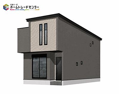 【完成予想図(外観)】２号棟