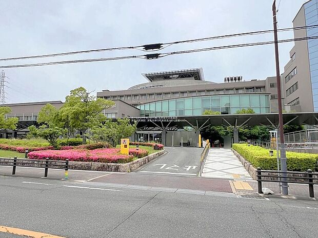 津島市民病院(約1,800m)