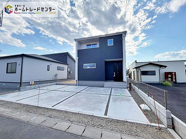【現地外観写真】１号棟・現地をご覧いただきながら、住まいの夢をお聞かせください♪お気軽にお問い合わせくださいませ♪　