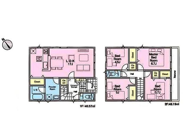 (4号棟)、価格2780万円、4LDK、土地面積155.51m2、建物面積94.76m2