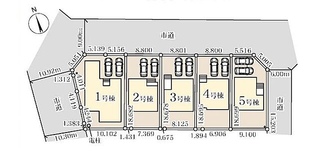 5家族の新しい暮らしのステージ。
カースペースは車種により2台分確保◎
家族分の自転車を駐輪したり、来客用の駐車スペースとしてもお使いいただけます♪