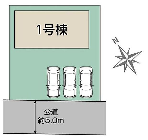 広々並列3台駐車可能☆建物の南側にお庭とカースペースが広がり陽当たり・風通し良好◎
50坪以上のゆとりある敷地だからこそ叶う、ライフスタイルに合わせた贅沢な空間使いが魅力です◎