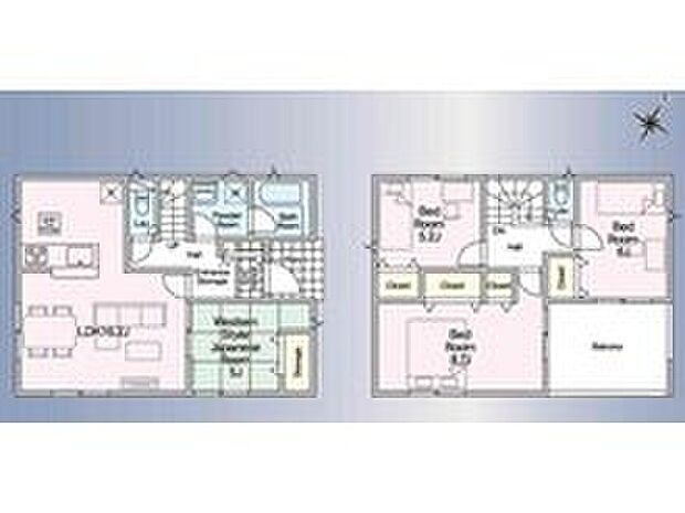 (1号棟)、価格2530万円、4LDK、土地面積160.11m2、建物面積95.57m2