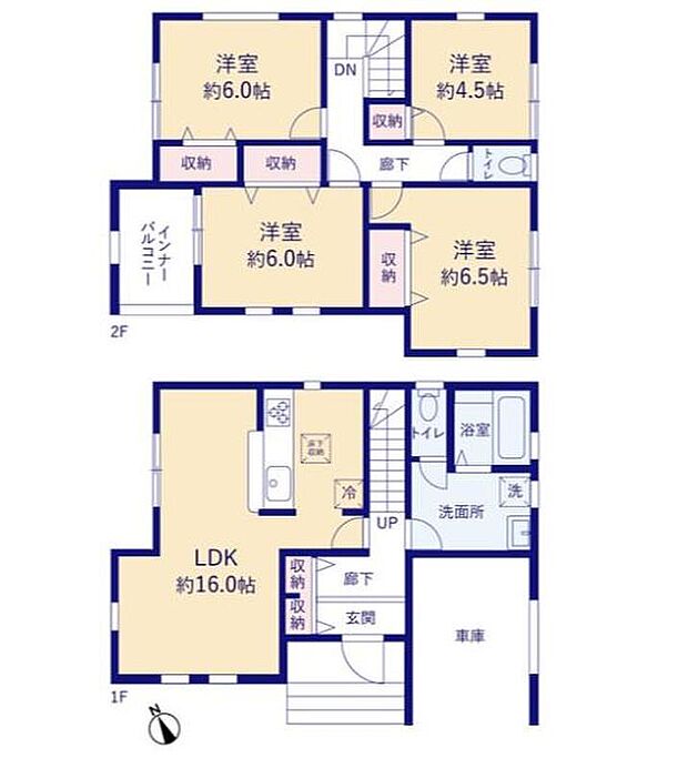 (1号棟)、価格3190万円、4LDK、土地面積122.38m2、建物面積111.78m2