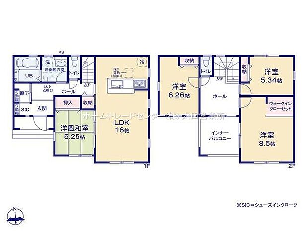 【4LDK】リビングに続き間の５．２５帖和洋室があります♪
来客時にも重宝しますが、小さなお子様を寝かせるスペースにもなりますので、使い方はあなた次第です！
ウォークインクローゼットも完備☆