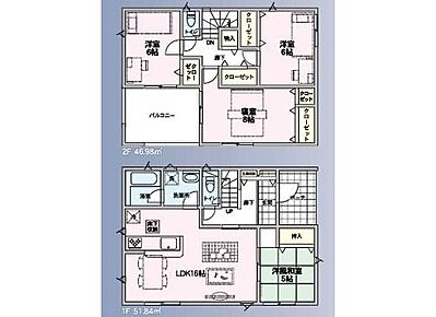 キッチンからも見守りやすい洋風和室はお子様の遊び場にぴったり◎
6～8帖のゆとりのある居室で、家族全員がゆったり過ごせます♪
急な雨でも心配いらずのインナーバルコニー！洗濯物やお布団もたっぷり干せます♪ 