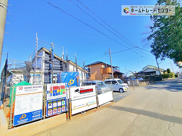 【現地外観写真】ご予約をいただければ、平日や夜間でもご案内は可能です。お仕事の形態が多様化しておりますので、決まったお時間では中々身動きが取れないお客様も多いかと思います。お気軽にお申し出ください。