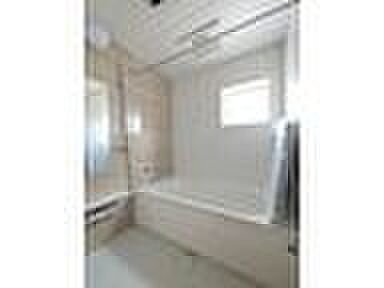 【浴室】広々☆１坪の浴室