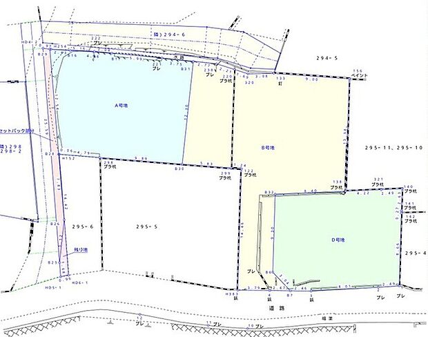 全体区画図
※今回はA区画の販売になります
