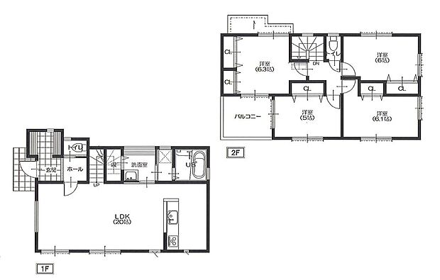 広々ＬＤＫは導線もしっかりと取れているので、ダイニングテーブルやソファー、ローテーブルなどの家具もしっかりと配置できます。ゆったりとした広さの空間でご家族だんらんの時間をお過ごしください。