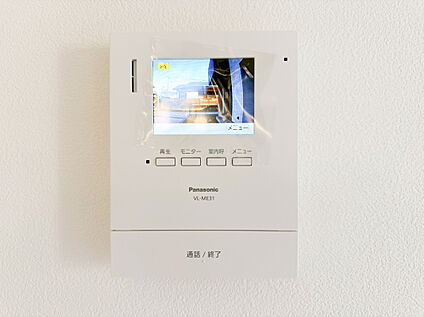 TVモニター付きインターフォン