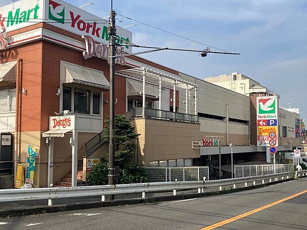 ヨークマート妙蓮寺店(約800m)