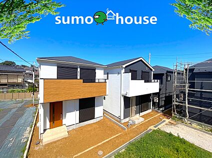 全棟駐車2台可能な洗練されたデザイン住宅
