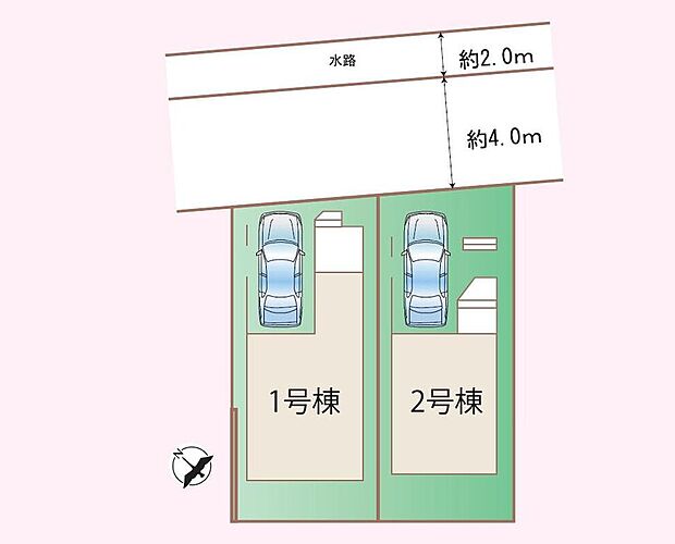 南海高野線「狭山」まで徒歩４分の立地！
２区画分譲開始しました！