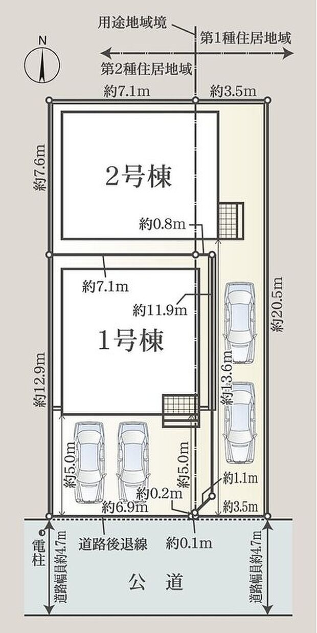 駐車２台可能です♪