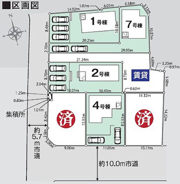 区画図