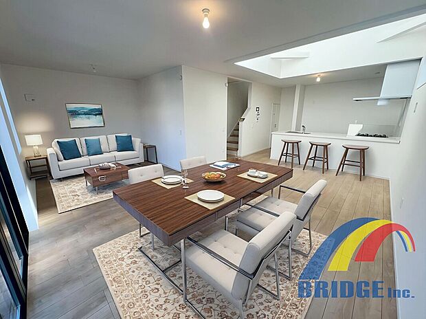 【広々LDK21.9帖】家具設置イメージ