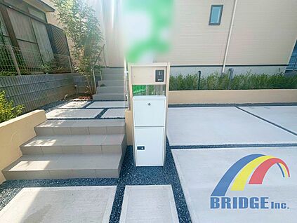 ポスト　同社同等施工例写真