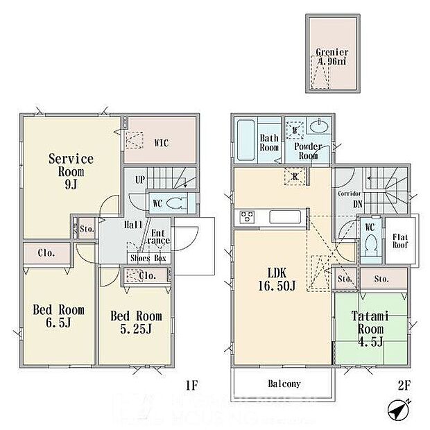 【3LDK+S】【16号棟】※現況と相違がある場合は現況を優先