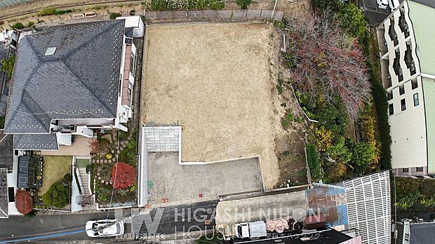 【外観】ドローン撮影であらゆる角度から物件をご紹介!周辺環境なども一緒にご確認いただけます。
