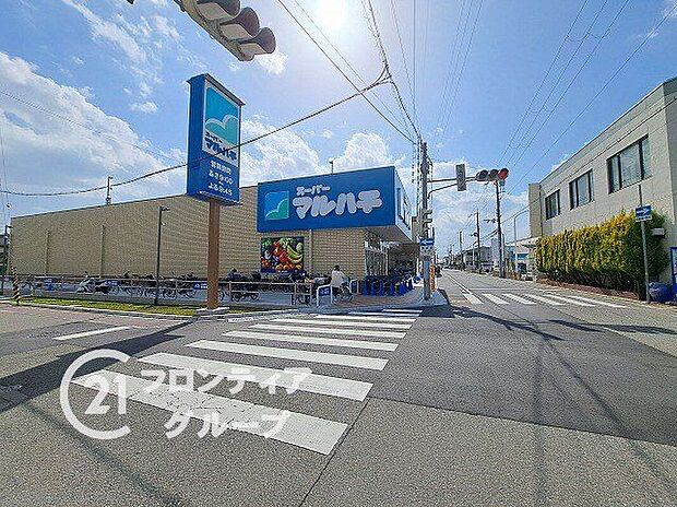 スーパーマルハチ下坂部店(約80m)