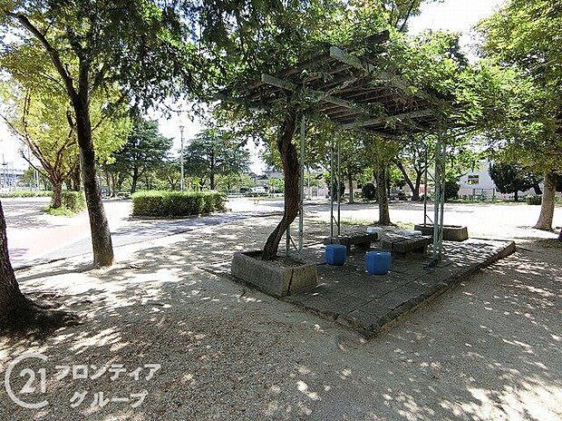 松塚公園（約1,480m）
