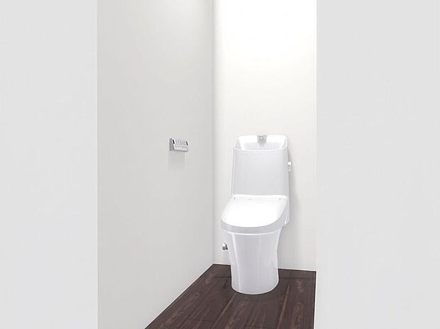 【その他設備】強力な水流が鉢内のすみずみまで回り、少ない水でしっかり汚れを洗い流すパワーストリーム洗浄を搭載した超節水トイレです。便器のフチを丸ごとなくした「フチレス形状」により、サッとひと拭きでお掃除が簡単。キズがつきにくく、銀イオンのパワーで細菌の繁殖を抑える「ハイパーキラミック」素材を採用し、黒ズミや嫌なニオイを低減します。いつも清潔で快適なトイレ空間を保ちたいご家庭にぴったりの機能が満載です。