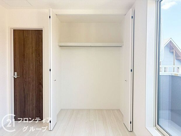 【収納】各室に収納スペ―スがありますのでお部屋スッキリ片付きますね