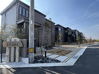 分譲地（6~9号地）東から西