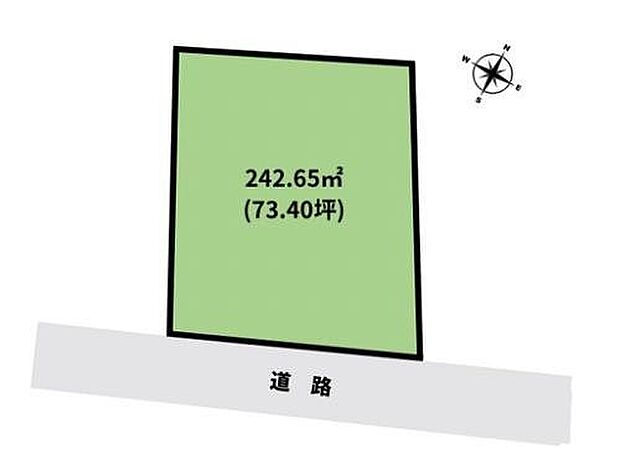 土地価格380万円、土地面積242.65m2 田園風景広がる田舎くらしに最適♪
73坪のゆとりの敷地で、友人や家族とBBQを楽しんだり、ドッグランやガーデニングも楽しめます♪