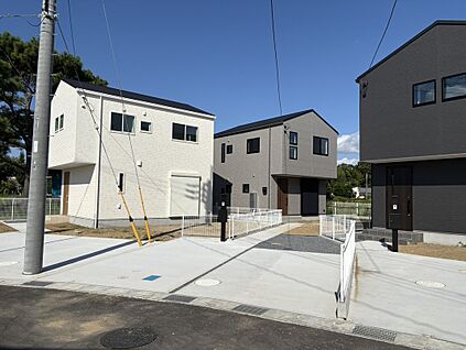 新しい街並み
