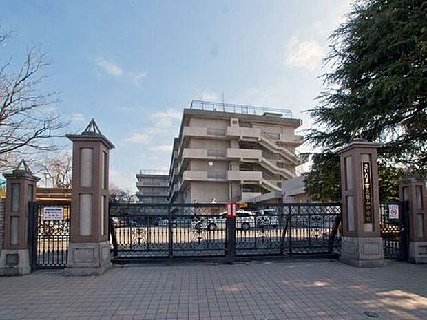 原山中学校(約415m)