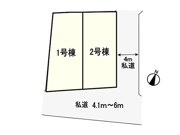 【【区画図】】是非とも現地をご確認ください。