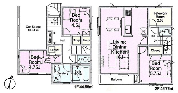 【3SLDK】暮らしの快適性・居心地の良い住空間設計です。リビングを中心に、ご家族皆様が充実の暮らしをお送りいただけるプランニングです。
