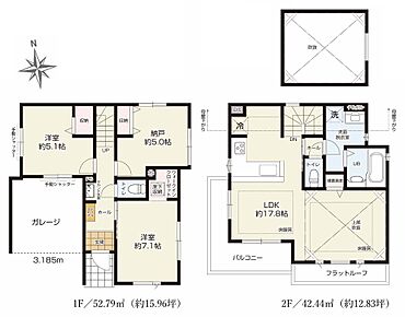 暮らしの快適性・居心地の良い住空間設計です。リビングを中心に、ご家族皆様が充実の暮らしをお送りいただけるプランニングです。 