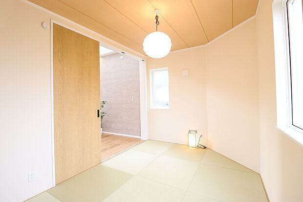 【【8号棟】1階和室】LDK横には和室を設けており、客間としてのご活用も可能です！