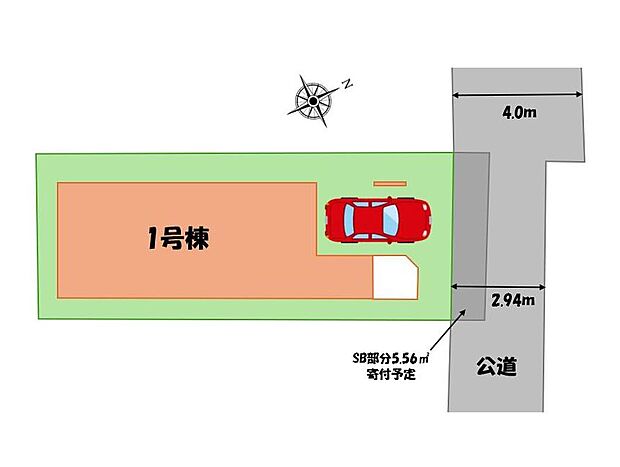 駐車スペース完備☆
大切な車を雨風から守るビルトインガレージを採用しています!