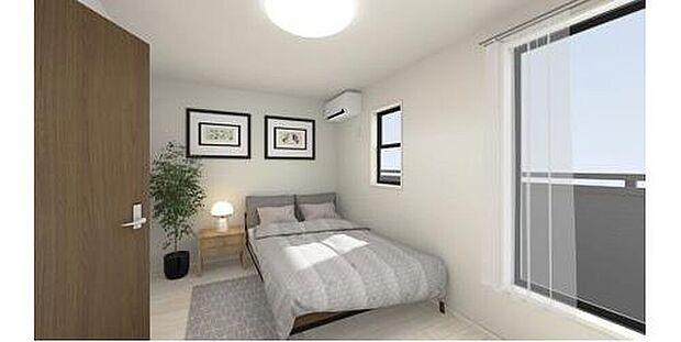 ≪Room≫
全居室に収納を完備しておりますので、いつでもお部屋をすっきりとお使い頂けそうです。自分好みのインテリアやレイアウトを考えるのも楽しみです。
※画像はイメージです。家具は付属致しません。
