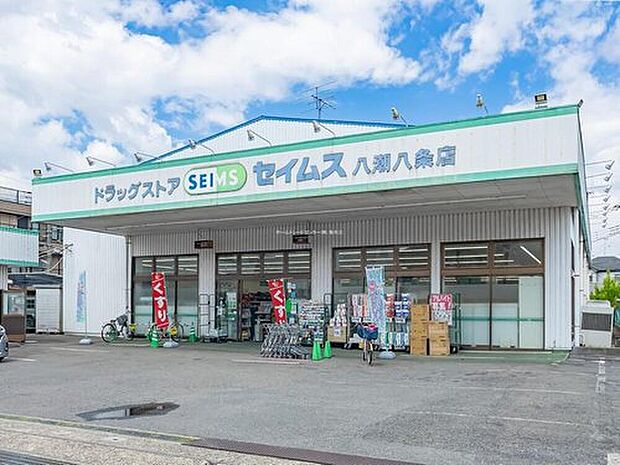 ドラッグセイムス八潮八条店(約400m)
