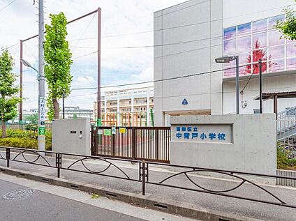 葛飾区立中青戸小学校 600m(徒歩8分)
