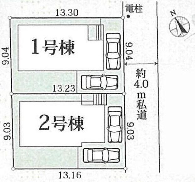 ≪全体区画図≫
◎開放感と機能性を兼ね備えた快適な住空間♪
◎自然豊かで子育て環境にやさしい住宅地♪
◎駐車スペース2台可能♪