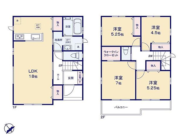 (A号棟)、価格4090万円、4LDK、土地面積116.84m2、建物面積97.71m2