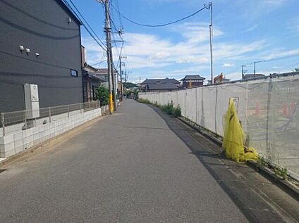 前面道路含む現地写真